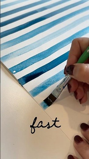 10 Minute Card Idea #watercolor #handmadecards #easyart