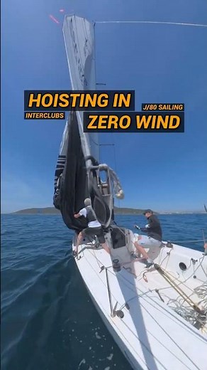Defeating the Tide! ⛵️ Vertigo (01) Zero Wind Spinnaker Hoist