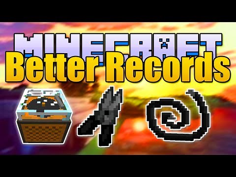 Minecraft BETTER RECORDS Mod - YouTube Songs in Minecraft! (Minecraft v1.7.2 Mod Spotlight)