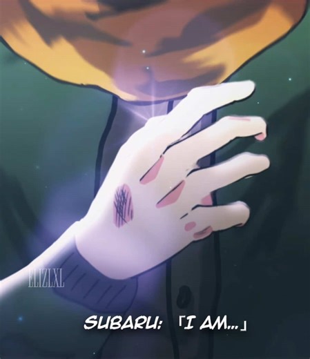 my name is, natsuki subaru || this is one of my favorite scenes from the light novel || inspo @Leo Shu || #elizlxl #fyp #rezeroedit #subaru #subaruedit @Eden @devourzss