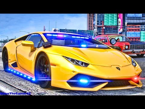 Get Ready for a Wild Ride! 🚔 Police Sunday Supercar Patrol in GTA 5 Lspdfr Mod | 4K