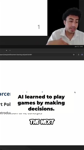 Supervised vs. reinforcement learning explained! The Cart Pole environment is a great example to get started. #MachineLearning #AI #ReinforcementLearning #CartPole #Skool