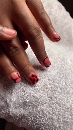 #see skin 🥰🥰 #candy coated nails parlour 💅