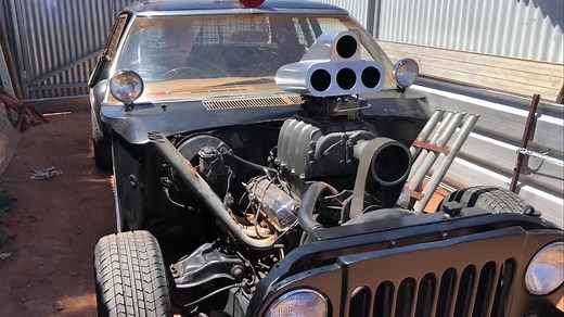 Mad Max Museum, Silverton NSW. Mad Max 2 -The Roadwarrior on Reels