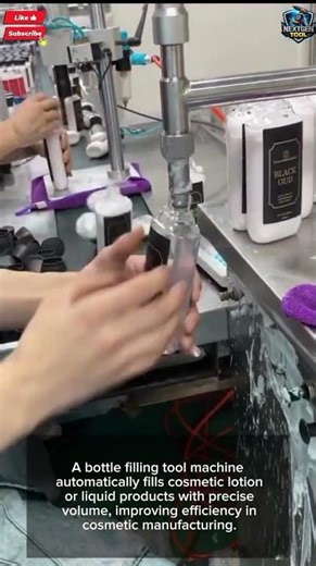 Bottle Filling Tool Machine for Automatic Cosmetic Lotion Production#tool