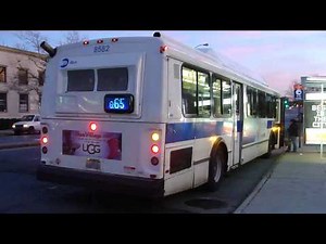 MTA Bus: 1998 OBI Orion V CNG Q65 Bus #8582 at Union Turnpike-164th St