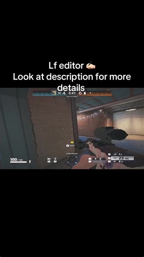 LF editor dm me and comment will get pay and how much depends how good it is #lf #siege #repost #r6 #