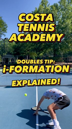 How To Do i-Formation In DOUBLES | Costa Tennis Academy . . . #tennis #doubles #tenis #dupla #double #tennisdoubles #tennistips #tennistiktok #tennislesson #fyp #tennisplayer #tennislife #tennispro #doublestip
