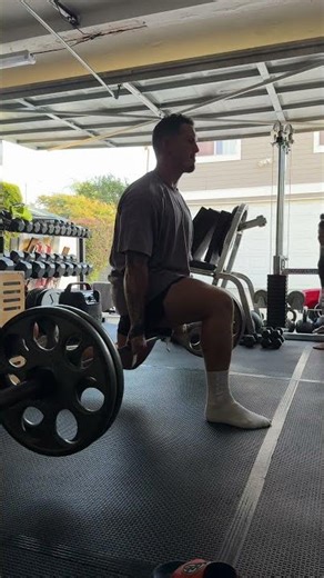 Barbell Split Squat Bottom Range Partials (From Floor)