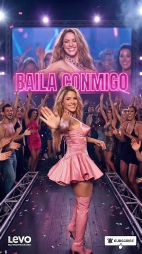 SHAKIRA - Style - baila Conmigo - (Officil AI Lyric Video) LEVO Music Exclusive.