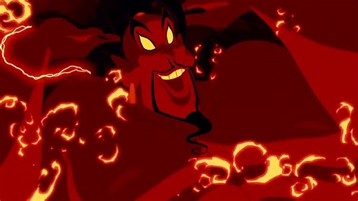 Muscle Cartoon Clip - Aladdin