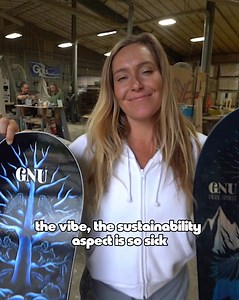 1.3K views |  The new Gnu Snowboard collection! Featuring rider lead designs and vibrant eco-sublimated original works of art - handcrafted in the world's most environMENTAL board factory. | GNU | Facebook