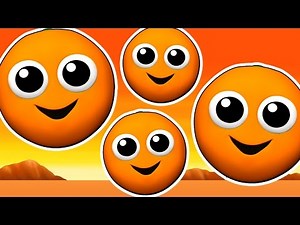 The Orange is Orange EPIC | Learn Colors for Children, 3D Kids Colours, Songs Rhymes, Busy Beavers