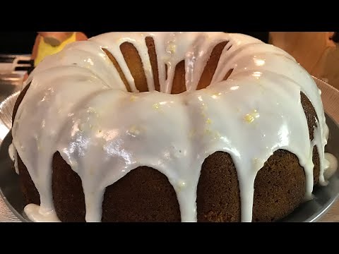 OLD SCHOOL LEMON POUND CAKE