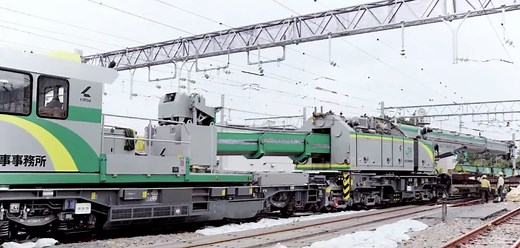 NHK BSP「ウルトラ重機」、全国にたった2台の「鉄道クレーン車」 2/4放送 | レイルラボ ニュース