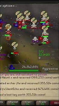 PARAGON vs INFLUX Clean Clan Scrap | OSRS Multi PK Action