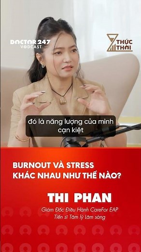 How are stress and burnout different? #doctor247 #update #burnout #stress #vodcast
