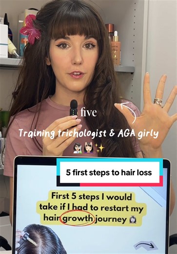 First 5 Steps to Combat Hair Loss