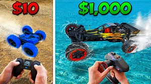 $10 vs $1000 RC Car Battle! -BUDGET CHALLENGE