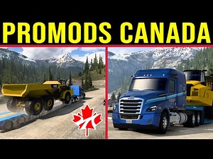 ATS Promods Canada - Schotterpiste in Kanada [#425] AMERICAN TRUCK SIMULATOR