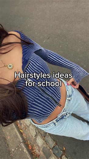 Cute and Easy Hairstyle Tutorials for School on Long Straight Hair