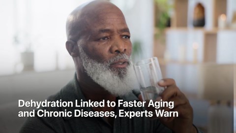 Dehydration Linked to Faster Aging and Chronic Diseases, Experts Warn