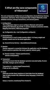 Important Hibernate question and answer be prepared #hibernate #questionseries #java #springboot