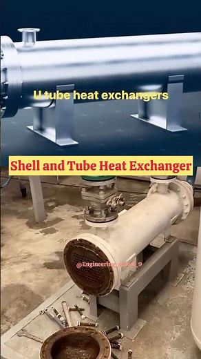 Shell and Tube Heat Exchanger Working Principle | Construction, Types & Applications Explained ⚙️