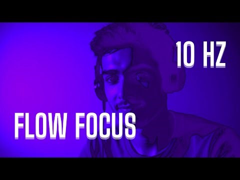 10Hz ALPHA: Calm Focus for Study/Work (No Music)