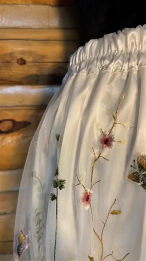 White floral garden 3 tier lace skirt 🤍🤍💐🤍 available on my etsy to purchase. Link in bio. #indigenous #navajonation #navajo #navajoclothez #native #navajotoker #nativeamerican #indigenoustiktok #diné
