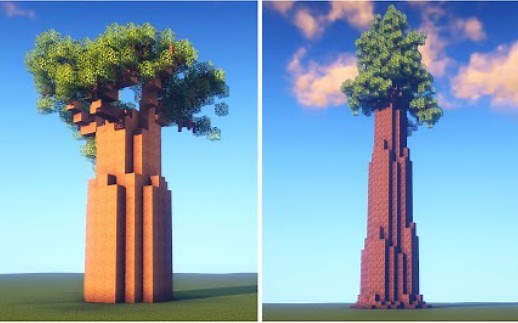 【MegRae】大型定制树| 我的世界教程