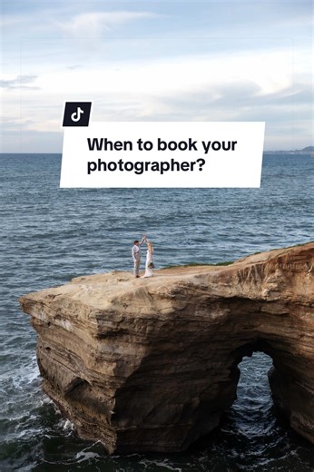 When Should You Book Your Elopement Photographer? If an intimate, meaningful, and experience-driven elopement is calling your name—booking your photographer early is one of the best gifts you can give your planning process. Most couples secure their elopement photographer 9–12 months in advance, especially for coastal locations, national parks, and those dreamy golden-hour dates here in San Diego. Booking early means: • You get first pick on your ideal date location • We can craft a personalized