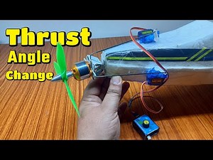 How to Change motor thrust 4 angle mode | Rc Plane Mechanism | Rc plane
