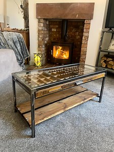 Printers Tray Coffee Table - for Your Curiosities   Collectibles - Etsy UK