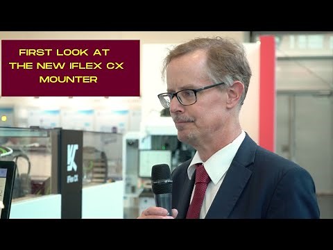 Kulicke and Soffa demonstrate the iflex cx mounter