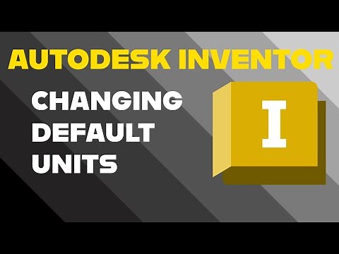 How to Change Units of Measurement in AutoCAD Inventor