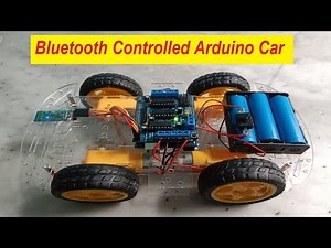 Bluetooth Controlled Car using Arduino | 4 Wheel Drive | DIY Arduino Project