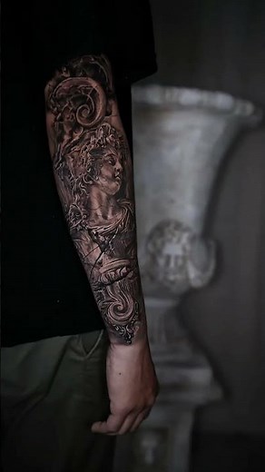 Full Arm Tattoo Process