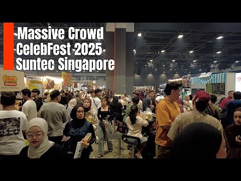 Celebfest 2025 at Suntec Singapore | Event Highlights & What’s Happening Now!