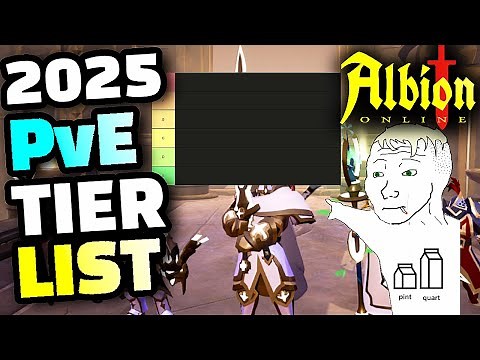 Albion Online - SOLO Open World PvE Tier List 2025