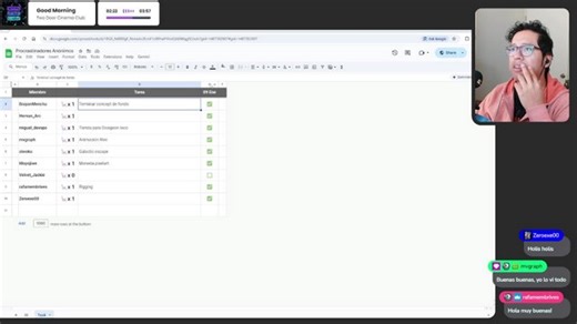 Revisión de tareas y Modelando assets modulares