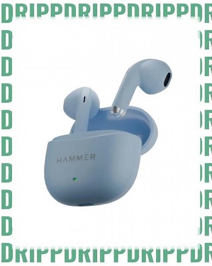 HAMMER New Launch Ultra Pods TWS Wireless Bluetooth Ear buds, Inbuilt Mic, 100H Standby Time, Ear...