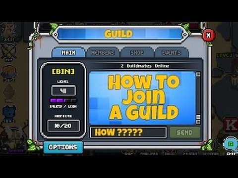Bit Heroes: How to join a Guild ?