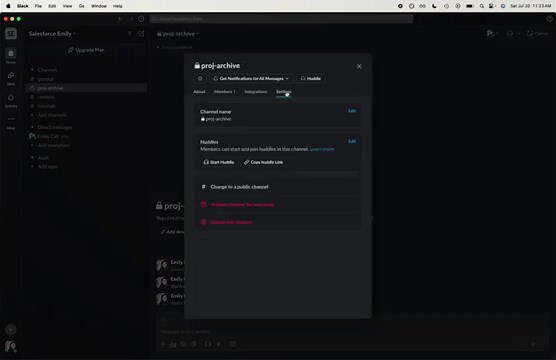 How to Archive a Slack Channel | Archiving a Channel in Slack | Simple Slack Tutorials