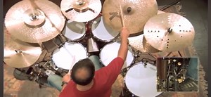 26K views · 597 reactions | Displacing the left hand by an eight note while keeping the bongo bell pattern on the ride, rumba clave on the left foot and the tumbao pattern on the bass drum. This is a good one to keep practicing. | Antonio Sánchez | Facebook