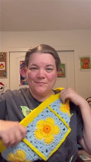 Handmade Crochet Sunflower Fanny Pack – Retro Festival Bag Now in My Etsy Shop!