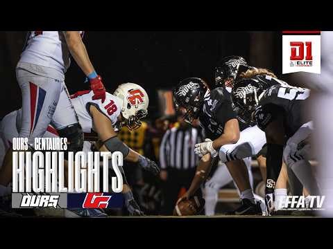 Ours (Toulouse) - Centaures (Grenoble) | WEEK 3 | Summary | D1 2025-2026