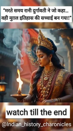 🔥 “Rani Durgavati Last Prophecy | True History”#trending #shorts #history #ytshorts