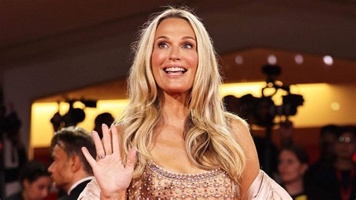 Molly Sims puts on a bikini and gets in the sand to dunk on those who told her modeling wouldn't last forever