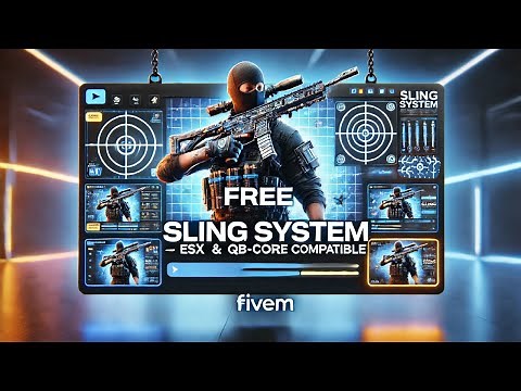 Enhance Your FiveM Server with the [FREE] Sling System | ESX & QB-Core Compatible | MJ DEVELOPMENT